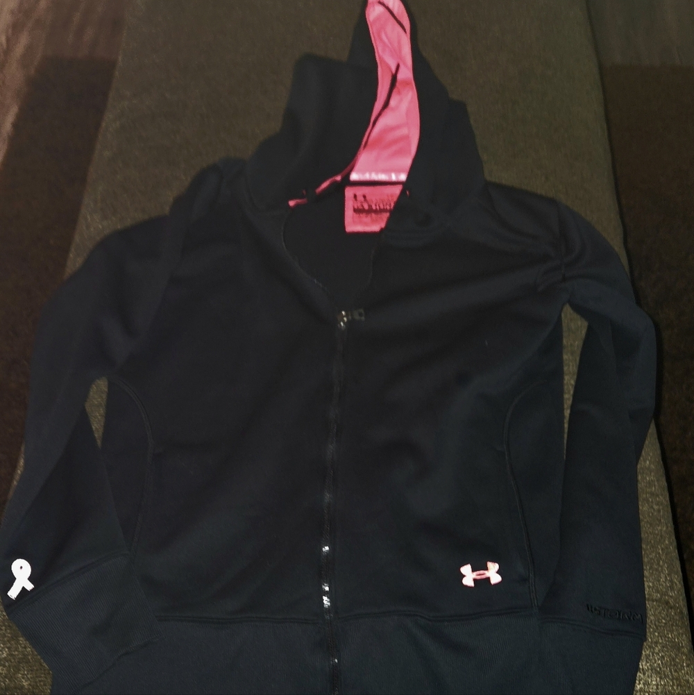 Under Armour Womens  Jacket in Black and Pink